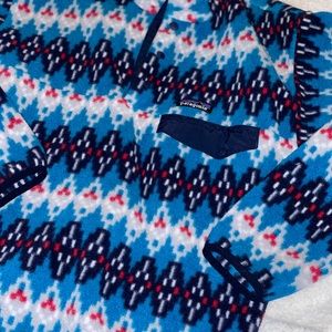Women’s Patagonia snap tee fleece pullover